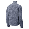 Sport-Tek Men's True Navy Electric Posicharge Electric Heather Soft Shell Jacket