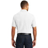 Port Authority Men's White Core Classic Pique Pocket Polo