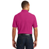 Port Authority Men's Pink Azalea Core Classic Pique Polo