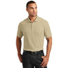 Port Authority Men's Wheat Core Classic Pique Polo