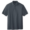 au-k500-port-authority-grey-knit-polo