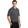 Port Authority Men's Sterling Grey Silk Touch Interlock Performance Polo