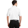 Port Authority Men's White Silk Touch Interlock Performance Polo