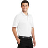 Port Authority Men's White Silk Touch Interlock Performance Polo
