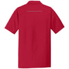 Port Authority Men's Rich Red Pinpoint Mesh Polo