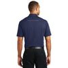 Port Authority Men's True Navy Pinpoint Mesh Polo