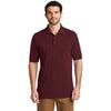 Port Authority Men's Maroon Ezcotton Polo