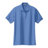au-l500-port-authority-womens-light-blue-knit-polo