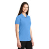 Port Authority Women's Azure Blue Ezcotton Polo