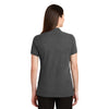 Port Authority Women's Charcoal Heather Ezcotton Polo