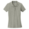 au-lk8000-port-authority-women-light-grey-polo