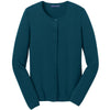 au-lsw287-port-authority-women-blue-cardigan