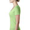 Next Level Women's Apple Green Scoop Neck Tee
