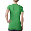 Next Level Women's Kelly Green Scoop Neck Tee