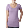 N3530 Next Level Women's Lilac Scoop Neck Tee