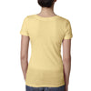 Next Level Women's Banana Cream Deep V-Neck Tee