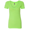 n3540-next-level-women-neon-green-tee