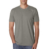 Next Level Men's Warm Gray Premium Fitted CVC Crew Tee
