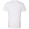 Next Level Men's White Premium Fitted CVC Crew Tee