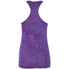 Next Level Women's Purple Rush Burnout Racerback Tank
