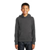 Port & Company Youth Charcoal Fan Favorite Fleece Pullover Hooded Sweatshirt