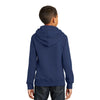 Port & Company Youth Team Navy Fan Favorite Fleece Pullover Hooded Sweatshirt