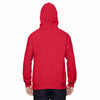 Champion Men's Sport Red/Athletic Heather for Team 365 Cotton Max 9.7-Ounce Pullover Hood