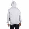Champion Men's White Heather/Sport Dark Navy for Team 365 Cotton Max 9.7-Ounce Pullover Hood