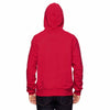 Champion Men's Sport Red for Team 365 Cotton Max Fleece Quarter-Zip Hood