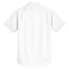 Port Authority Men's White Short Sleeve SuperPro Twill Shirt