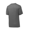 Sport-Tek Men's Dark Smoke Grey PosiCharge Competitor Cotton Touch Tee
