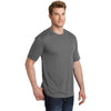 Sport-Tek Men's Dark Smoke Grey PosiCharge Competitor Cotton Touch Tee