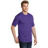 Sport-Tek Men's Purple PosiCharge Competitor Cotton Touch Tee