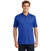 Sport-Tek Men's True Royal Embossed PosiCharge Tough Polo