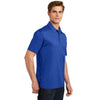 Sport-Tek Men's True Royal Embossed PosiCharge Tough Polo