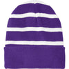 au-stc31-sport-tek-purple-beanie