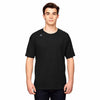Champion Men's Black Vapor Cotton Short-Sleeve T-Shirt