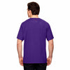Champion Men's Sport Purple Vapor Cotton Short-Sleeve T-Shirt