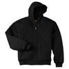 au-tlj763h-cornerstone-tall-black-duck-cloth-hooded-work-jacket