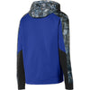 Sport-Tek Youth True Royal/True Royal Sport-Wick Mineral Freeze Fleece Colorblock Hooded Pullover