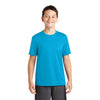 Sport-Tek Youth Atomic Blue PosiCharge Tough Tee