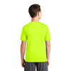 Sport-Tek Youth Neon Yellow PosiCharge Tough Tee