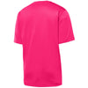 Sport-Tek Youth Pink Raspberry PosiCharge Tough Tee