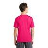 Sport-Tek Youth Pink Raspberry PosiCharge Tough Tee