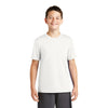 Sport-Tek Youth White PosiCharge Tough Tee