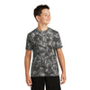 Sport-Tek Youth Black Mineral Freeze Tee