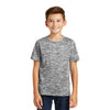 Sport-Tek Youth Black Electric PosiCharge Electric Heather Tee