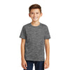 Sport-Tek Youth Grey-Black Electric PosiCharge Electric Heather Tee