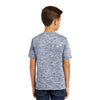 Sport-Tek Youth True Navy Electric PosiCharge Electric Heather Tee