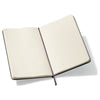 Moleskine Black Hard Cover Squared Large Notebook (5" x 8.25")